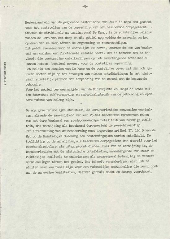 woudsend beschermd dorpsgezicht